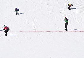 (SP)CHINA-ZHANGJIAKOU-WINTER PARALYMPICS-PARA SNOWBOARD-MEN'S CROSS FINAL(CN)