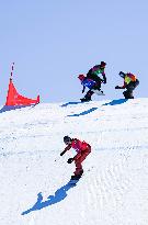 (SP)CHINA-ZHANGJIAKOU-WINTER PARALYMPICS-PARA SNOWBOARD-MEN'S CROSS LL1(CN)