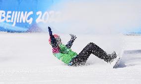 (SP)CHINA-ZHANGJIAKOU-WINTER PARALYMPICS-PARA SNOWBOARD-MEN'S CROSS FINAL(CN)