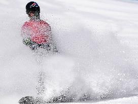 (SP)CHINA-ZHANGJIAKOU-WINTER PARALYMPICS-PARA SNOWBOARD-MEN'S CROSS FINAL(CN)