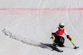 (SP)CHINA-BEIJING-BEIJING 2022 WINTER PARALYMPICS-ALPINE SKIING-WOMEN'S SUPER COMBINED-SITTING(CN)