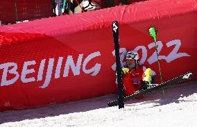 (SP)CHINA-BEIJING- WINTER PARALYMPICS-ALPINE SKIING-WOMEN'S SUPER COMBINED-STANDING(CN)