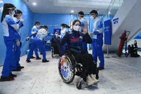 (SP)CHINA-BEIJING-WINTER-PARALYMPICS-WHEELCHAIR CURLING-ROUND ROBIN SESSION-KOR VS CHN(CN)