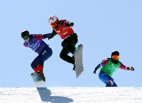 (SP)CHINA-ZHANGJIAKOU-WINTER PARALYMPICS-PARA SNOWBOARD-MEN'S SNOWBOARD CROSS SB-UL(CN)