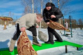 RUSSIA-MASLENITSA-CELEBRATIONS