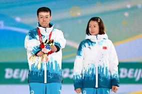 (SP)CHINA-ZHANGJIAKOU-WINTER PARALYMPICS-AWARDING CEREMONY-PARA CROSS-COUNTRY SKIING(CN)