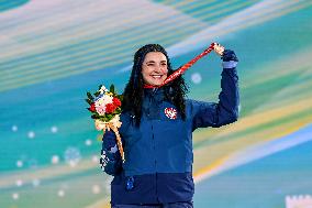 (SP)CHINA-ZHANGJIAKOU-WINTER PARALYMPICS-AWARDING CEREMONY-PARA SNOWBOARD(CN)