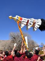 CHINA-TIBET-XIGAZE-MONASTERY-CEREMONIAL EVENT (CN)