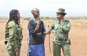 All-female ranger group in Kenya
