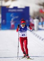 (SP)CHINA-ZHANGJIAKOU-WINTER PARALYMPICS-PARA BIATHLON-WOMEN'S MIDDLE DISTANCE STANDING(CN)