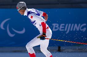 (SP)CHINA-ZHANGJIAKOU-WINTER PARALYMPICS-PARA BIATHLON-MEN'S MIDDLE DISTANCE STANDING(CN)