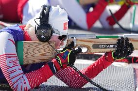 (SP)CHINA-ZHANGJIAKOU-WINTER PARALYMPICS-PARA BIATHLON-WOMEN'S MIDDLE DISTANCE VISION IMPAIRED (CN)