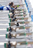 (SP)CHINA-ZHANGJIAKOU-WINTER PARALYMPICS-PARA BIATHLON-WOMEN'S MIDDLE DISTANCE VISION IMPAIRED (CN)