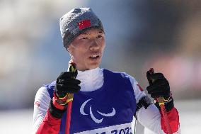 (SP)CHINA-ZHANGJIAKOU-WINTER PARALYMPICS-PARA BIATHLON-MEN'S MIDDLE DISTANCE VISION IMPAIRED (CN)