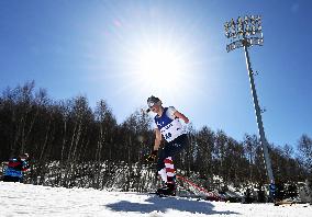 (SP)CHINA-ZHANGJIAKOU-WINTER PARALYMPICS-PARA BIATHLON-WOMEN'S MIDDLE DISTANCE STANDING (CN)