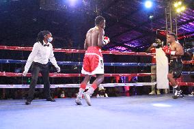 (SP)ZIMBABWE-HARARE-FEMALE BOXING REFEREE