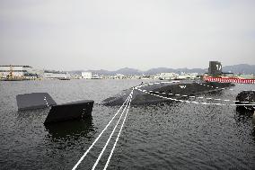 New Japanese submarine Taigei goes into service