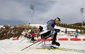 (SP)CHINA-ZHANGJIAKOU-WINTER PARALYMPICS-PARA CROSS-COUNTRY SKIING -MEN'S SPRINT SITTING (CN)
