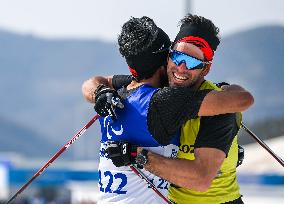 (SP)CHINA-ZHANGJIAKOU-WINTER PARALYMPICS-PARA CROSS-COUNTRY SKIING-MEN'S SPRINT FREE TECHNIQUE VISION IMPAIRED(CN)