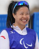 (SP)CHINA-ZHANGJIAKOU-WINTER PARALYMPICS-PARA CROSS-COUNTRY SKIING-WOMEN'S SPRINT SITTING FINAL (CN)