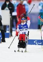 (SP)CHINA-ZHANGJIAKOU-WINTER PARALYMPICS-PARA CROSS-COUNTRY SKIING-WOMEN'S SPRINT SITTING FINAL (CN)