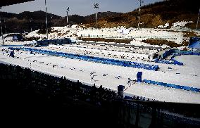 (SP)CHINA-ZHANGJIAKOU-WINTER PARALYMPICS-PARA CROSS-COUNTRY SKIING-MEN'S SPRINT FREE STANDING FINAL (CN)