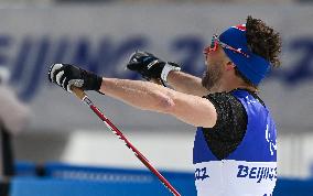 (SP)CHINA-ZHANGJIAKOU-WINTER PARALYMPICS-PARA CROSS-COUNTRY SKIING-MEN'S SPRINT FREE STANDING