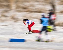 (SP)CHINA-ZHANGJIAKOU-WINTER PARALYMPICS-PARA CROSS-COUNTRY SKIING-WOMEN'S SPRINT FREE STANDING FINAL (CN)