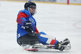 (SP)CHINA-BEIJING-WINTER PARALYMPICS-PARA ICE HOCKEY-QUALIFYING FINALS-KOR VS ITA (CN)