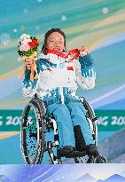 (SP)CHINA-ZHANGJIAKOU-WINTER PARALYMPICS-PARA CROSS-COUNTRY SKIING-AWARDING CEREMONY (CN)