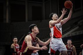 (SP)CHINA-LIAONING-SHENYANG-BASKETBALL-CBA LEAGUE-JIANGSU DRAGONS-SHANXI LOONGS(CN)