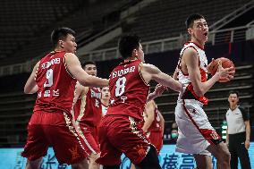 (SP)CHINA-LIAONING-SHENYANG-BASKETBALL-CBA LEAGUE-JIANGSU DRAGONS-SHANXI LOONGS(CN)