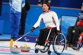(SP)CHINA-BEIJING-WINTER PARALYMPICS-WHEELCHAIR CURLING-ROUND ROBIN SESSION-USA VS LAT (CN)