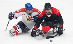 (SP)CHINA-BEIJING-WINTER PARALYMPICS-PARA ICE HOCKEY-QUALIFYING FINALS-CZE VS CHN (CN)