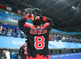 (SP)CHINA-BEIJING-WINTER PARALYMPICS-PARA ICE HOCKEY-QUALIFYING FINALS-CHN VS CZE (CN)