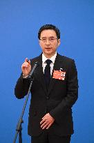 (TWO SESSIONS) CHINA-BEIJING-CPPCC-MEMBERS-INTERVIEW (CN)