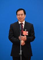 (TWO SESSIONS) CHINA-BEIJING-CPPCC-MEMBERS-INTERVIEW (CN)