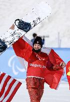 Beijing Paralympics: Snowboard