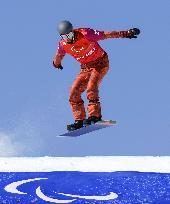 Beijing Paralympics: Snowboard