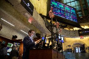 U.S.-NEW YORK-STOCK-RISE