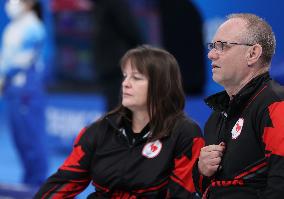 (SP)CHINA-BEIJING-WINTER PARALYMPICS-WHEELCHAIR CURLING-ROUND ROBIN SESSION-CAN VS NOR(CN)