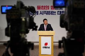 SOUTH KOREA-SEOUL-YOON SUK-YEOL-PRESS CONFERENCE