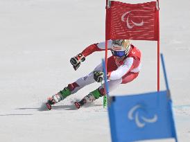 (SP)CHINA-BEIJING-WINTER PARALYMPICS-ALPINE SKIING-MEN'S GIANT SLALOM STANDING (CN)