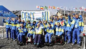 Beijing Paralympics: Protest against Russia