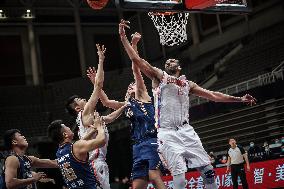 (SP)CHINA-LIAONING-SHENYANG-BASKETBALL-CBA LEAGUE-NANJING MONKEY KINGS VS SICHUAN BLUE WHALES (CN)