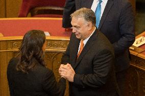 HUNGARY-BUDAPEST-PRESIDENTIAL ELECTION-KATALIN NOVAK