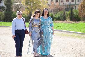 IRAQ-ERBIL-TRADITIONAL COSTUME DAY