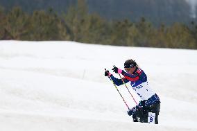 (SP)CHINA-ZHANGJIAKOU-WINTER PARALYMPICS-PARA BIATHLON-WOMEN'S INDIVIDUAL SITTING(CN)