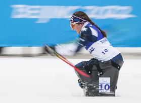 (SP)CHINA-ZHANGJIAKOU-WINTER PARALYMPICS-PARA BIATHLON-WOMEN'S INDIVIDUAL SITTING(CN)