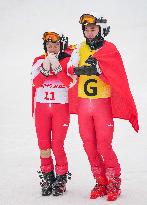 (SP)CHINA-BEIJING-WINTER PARALYMPICS-ALPINE SKIING-WOMEN'S GIANT SLALOM-VISION IMPAIRED (CN)